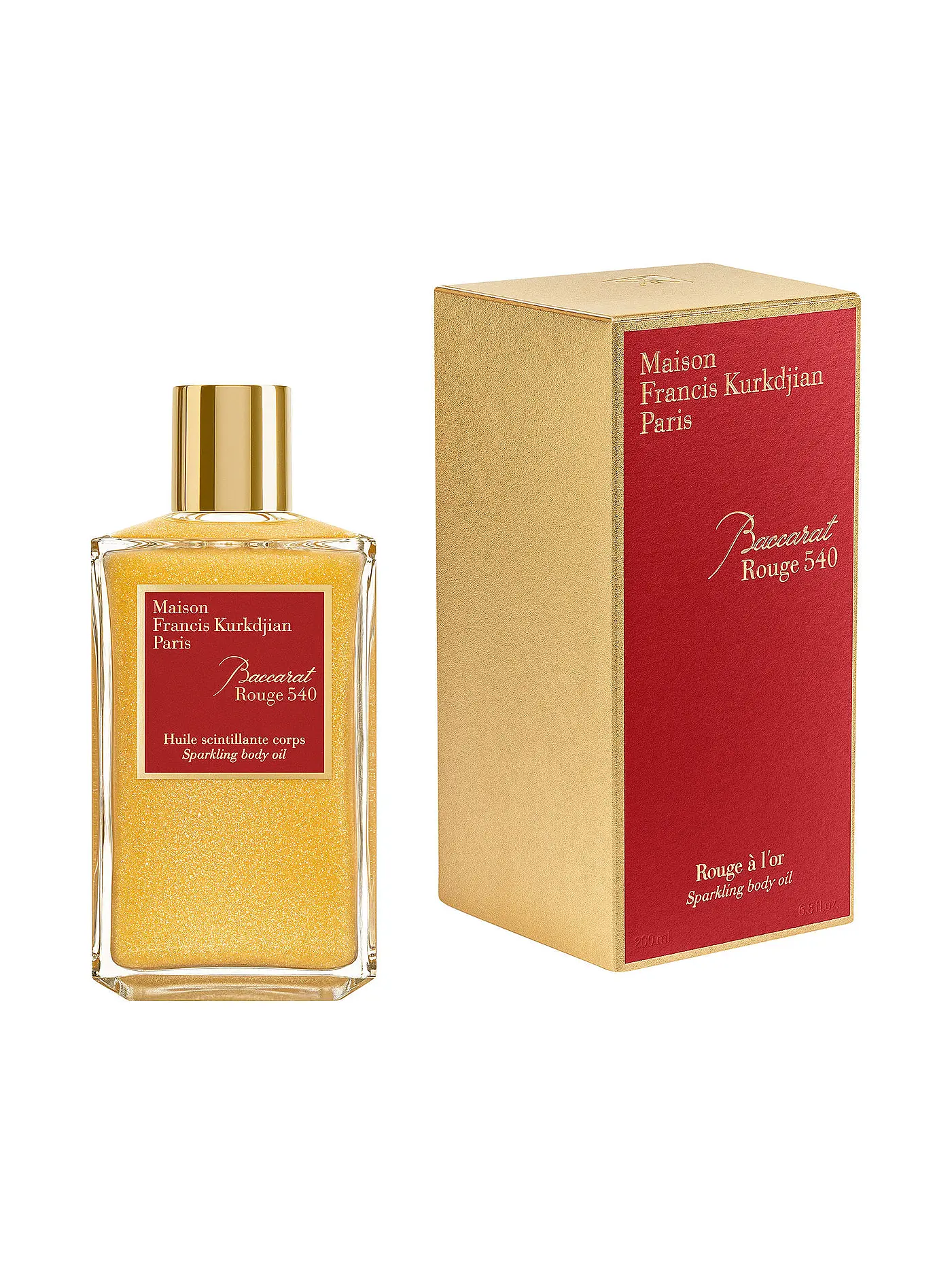 MAISON FRANCIS KURKDJIAN | Baccarat Rouge 540 Shimmering Body Oil 200ml | 